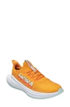 Hoka Carbon X 3 Running Shoe In Radiant Yellow / Camellia
