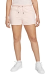 Nike Women's  Sportswear Essential French Terry Shorts In Atmosphere/ White