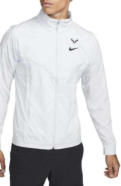 Nike Men's Court Dri-fit Rafa Tennis Jacket In Grey