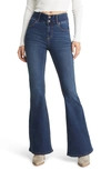 1822 Denim Fit & Lift High Waist Flare Jeans In Oretha