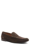 Gordon Rush Ahston Venetian Loafer In Brown Suede