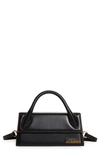 Jacquemus Shoulder Bags With Detachable Strap And Top Handle In Black