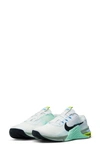 Nike Metcon 7 Training Shoe In Summit White/black/seafoam/mint Foam/atomic Green/football Grey