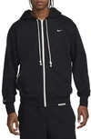Nike Men's Standard Issue Dri-fit Full-zip Basketball Hoodie In Black