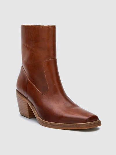 Matisse Ezra Leather Boot In Brown