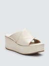 Matisse Holden Leather Wedge In Gold