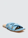Matisse Pressure Leather Sandal In Blue
