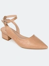 Journee Collection Women's Keefa Pump In Brown