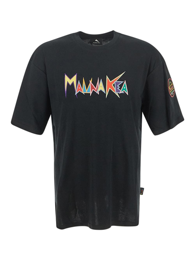 Mauna Kea Logo-print Short-sleeve T-shirt In Black