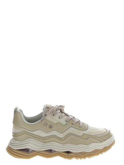 Iro Wave Trainers In Beige Polyester