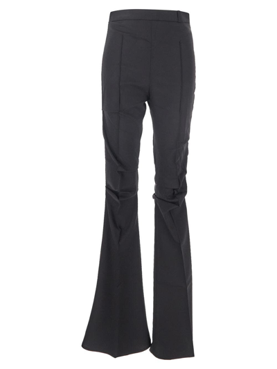 Jacquemus Le Pantalon Tangelo Wool-blend Pants In Black