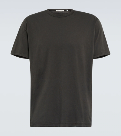 Our Legacy Box Cotton-jersey T-shirt In Grey
