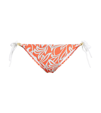 Heidi Klein Coral Gardens Reversible Bikini Bottoms In Print