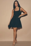 LULUS HOME BEFORE DAYLIGHT BLACK DRESS