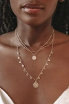 Lulus Glam Team Gold Layered Necklace In Gold