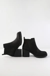 DIRTY LAUNDRY LISBON BLACK HIGH HEEL ANKLE BOOTIES