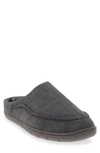 Staheekum Cypress Suede Slipper In Charcoal