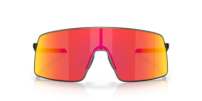 Oakley Square-frame Mirrored Sunglasses In Ruby