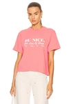 SPORTY AND RICH BE NICE CROPPED T-SHIRT
