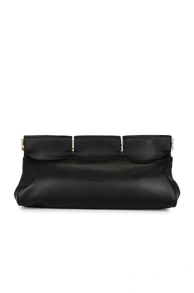 Peter Do Soft Hinged Clutch In Black