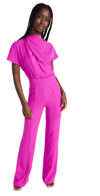 Black Halo Estella Short Sleeve Jumpsuit