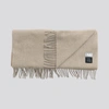 ASKET THE OVERSIZED CASHMERE WOOL SCARF BEIGE