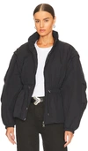 Isabel Marant Étoile Dastyni Cotton-canvas Parka Jacket In Faded Black