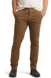 Rowan Raleigh Stretch Cotton Chino Pants In Umber