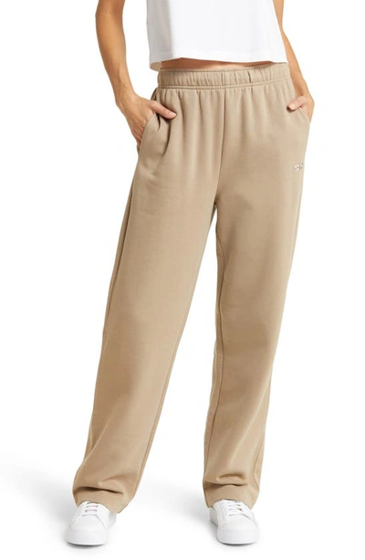 Alo Yoga Gender Inclusive Accolade Straight Leg Sweatpants In Gravel