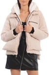 AVEC LES FILLES THERMALPUFF™ HOODED UTILITY PUFFER JACKET