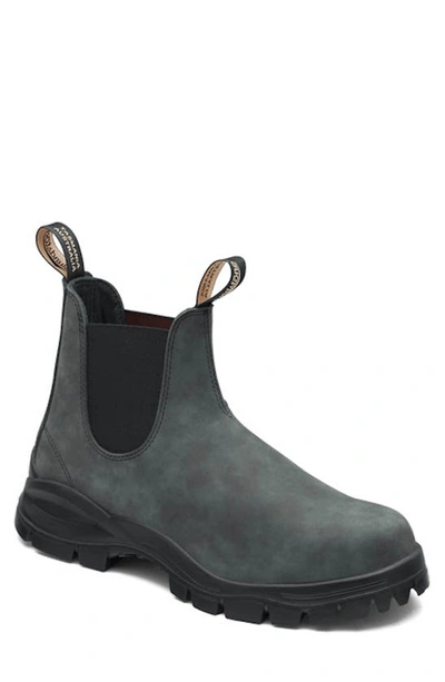 Blundstone Footwear Chelsea Boot In Rustic Black