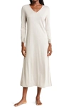 Natori Lounger Luxe Shangri La Nightgown In Cashmere Cocoon