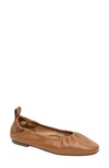 Linea Paolo Newry Ballet Flat In Cognac