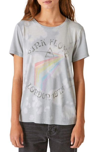 Lucky Brand Pink Floyd London 1973 Graphic Tee In Grey