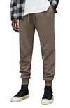 Allsaints Raven Slim Fit Sweatpants In Putty Brown