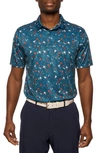 Robert Graham Tropical Dream Short Sleeve Performance Polo In Nocolor