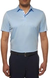 Robert Graham Axelsen Knit Performance Polo In Light Blue