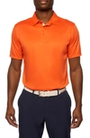 Robert Graham Axelsen Knit Performance Polo In Orange