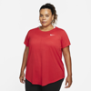 Nike Women's Dri-fit T-shirt (plus Size) In Red