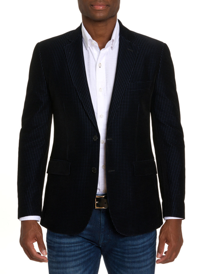 Robert Graham Navarra 2 Blazer In Navy