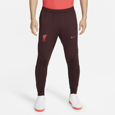 Nike Liverpool Fc Strike  Men's Dri-fit Soccer Pants In Red