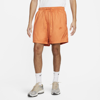 Nike Men's  Sportswear Tech Pack Woven Shorts In Orange