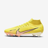 Nike Zoom Mercurial Superfly 9 Pro Fg Firm-ground Soccer Cleats In Yellow Strike,doll,coconut Milk,sunset Glow