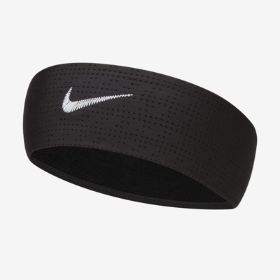 Nike Unisex Fury Terry Headband In Black
