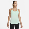 Nike Women's Dri-fit One Elastika Standard Fit Tank Top In Green