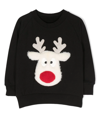 WAUW CAPOW BY BANGBANG RED NOSE CREW NECK SWEATSHIRT