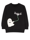 WAUW CAPOW BY BANGBANG HAPPY BOOH CREW NECK SWEATSHIRT