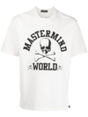 Mastermind Japan Logo-print Short-sleeved T-shirt In Weiss
