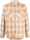 WOOLRICH CHECKED LONG-SLEEVED SHIRT
