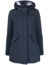 WOOLRICH HOODED PADDED COAT